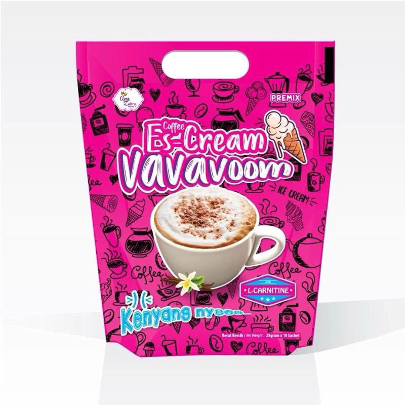 VAVAVOOM COFFEE ES-CREAM (10 SACHETS/BOX)
