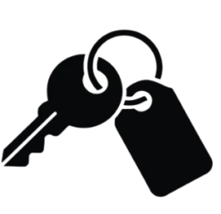 CUSTOM PLATE LICENSE KEYCHAIN